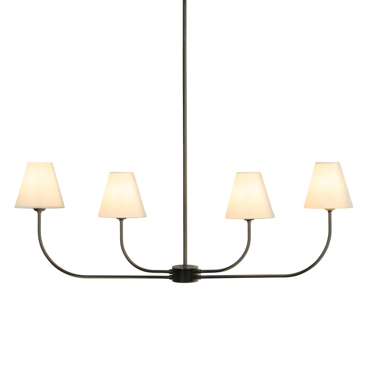 Rosaria Linear Chandelier - Natural Bronze