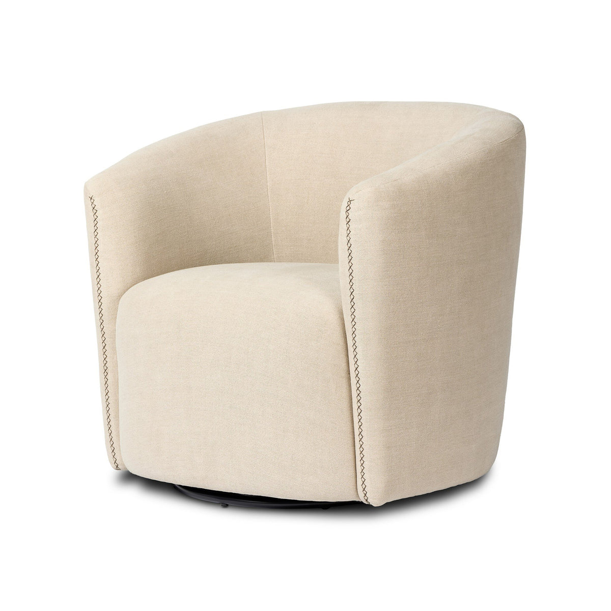 Salena Swivel Chair - Broadway Dune