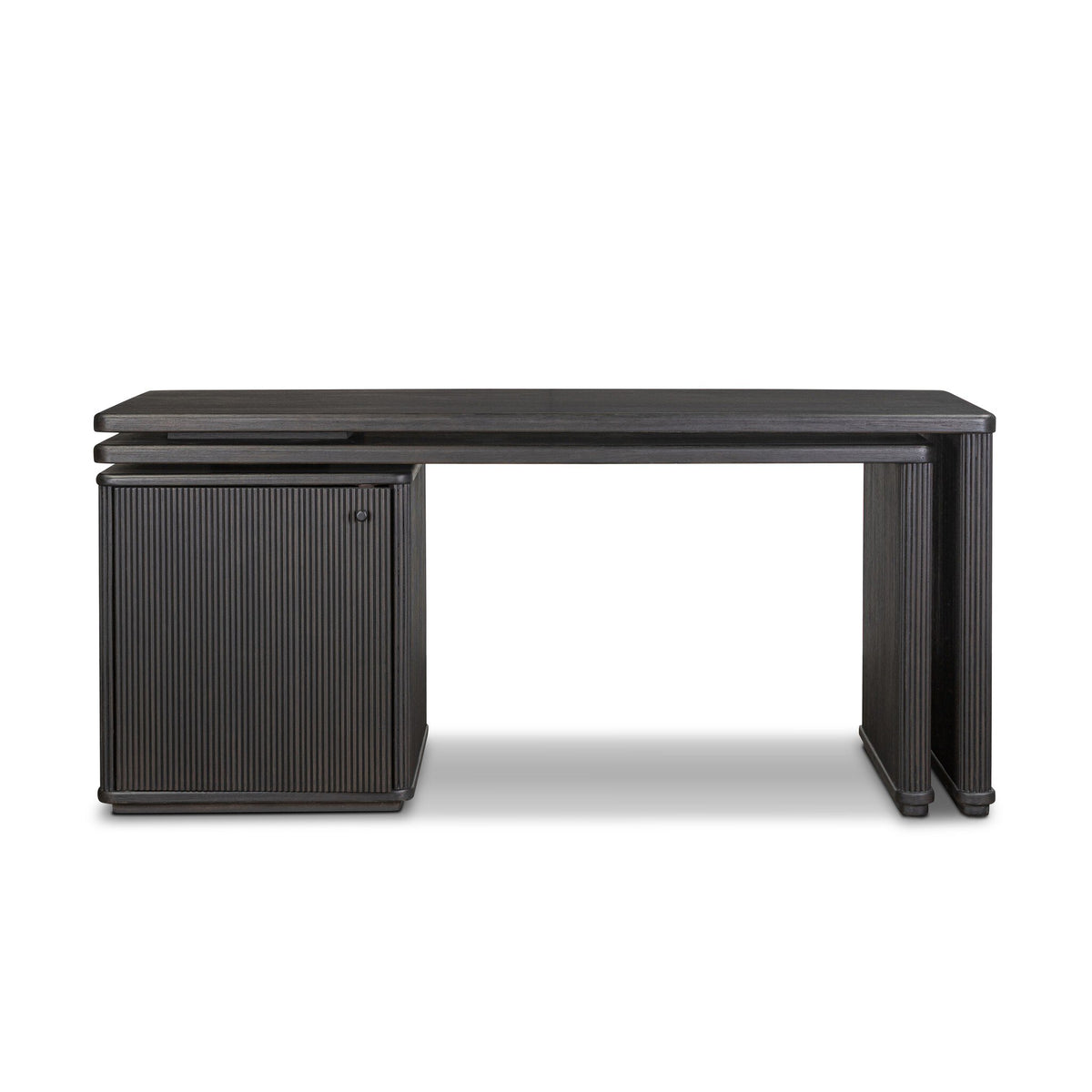 Weston Rotating Desk - Black Parawood