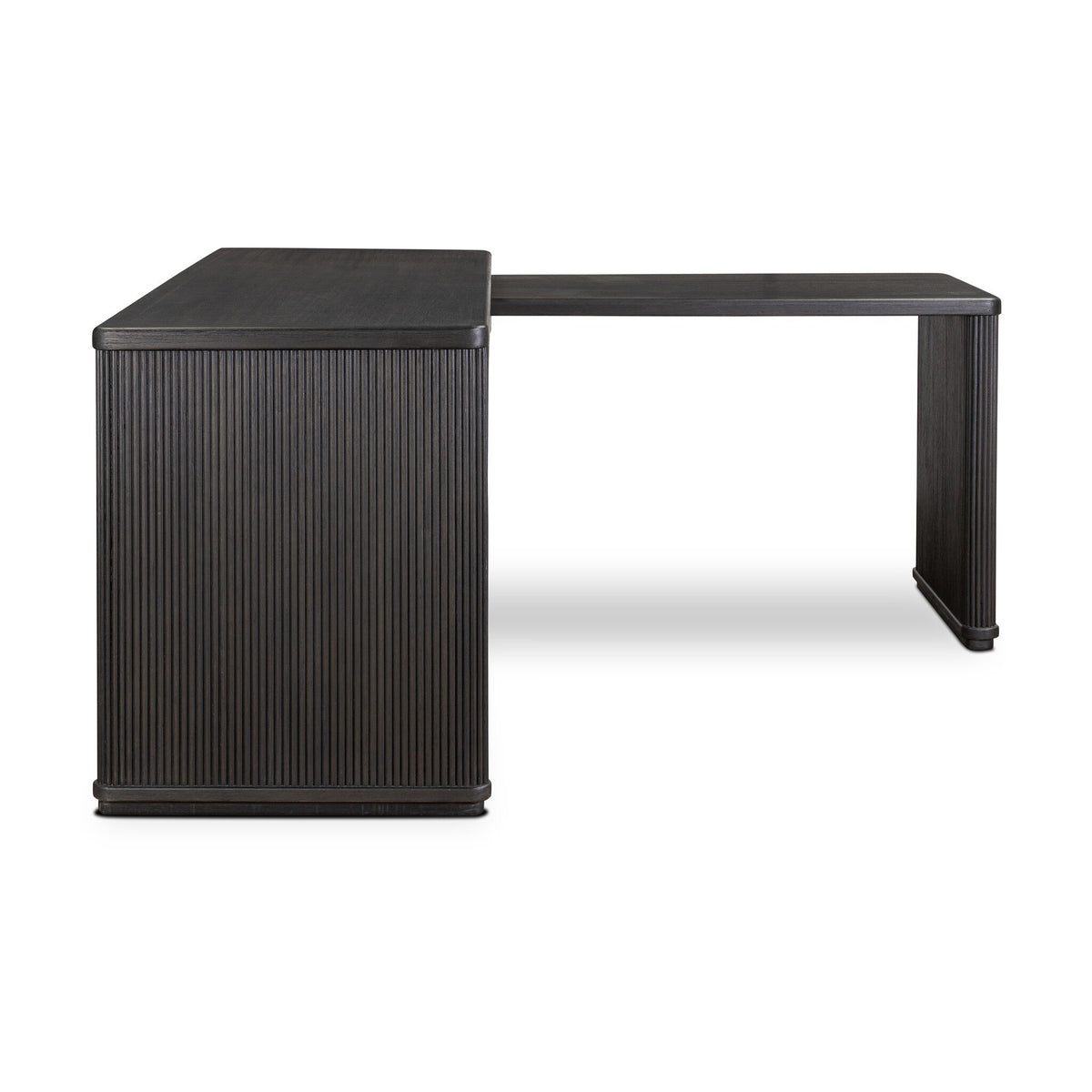 Weston Rotating Desk - Black Parawood