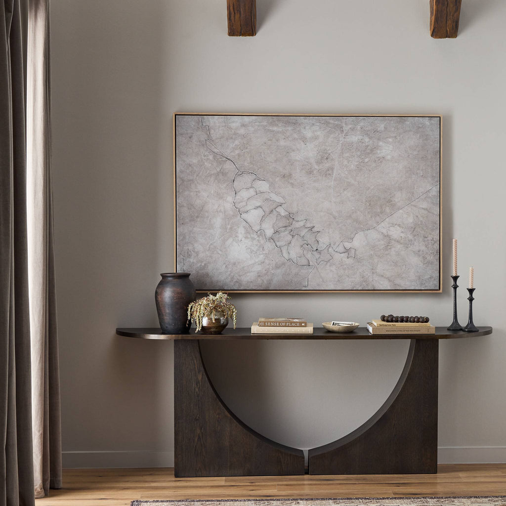 Pinecorn II by Kimmy Quillin - Vertical Grain White Oak Floater