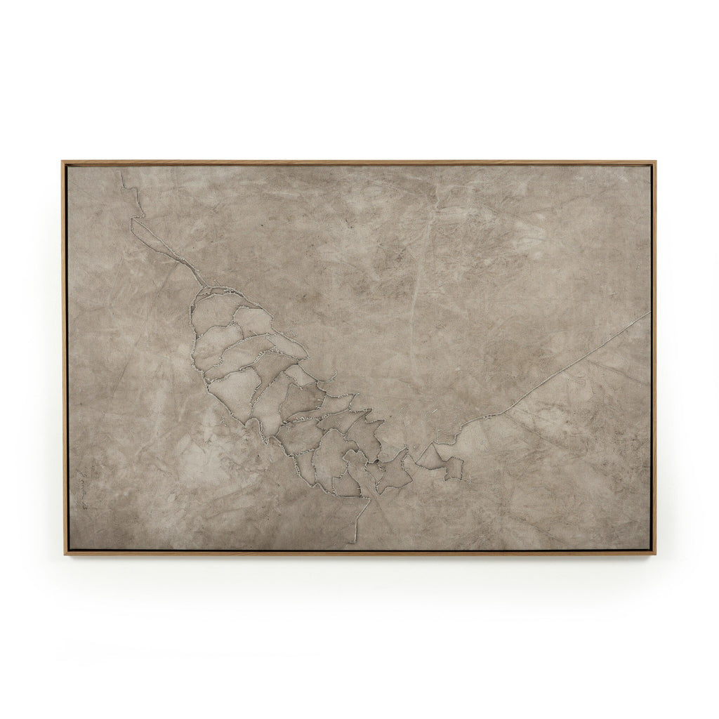 Pinecorn II by Kimmy Quillin - Vertical Grain White Oak Floater
