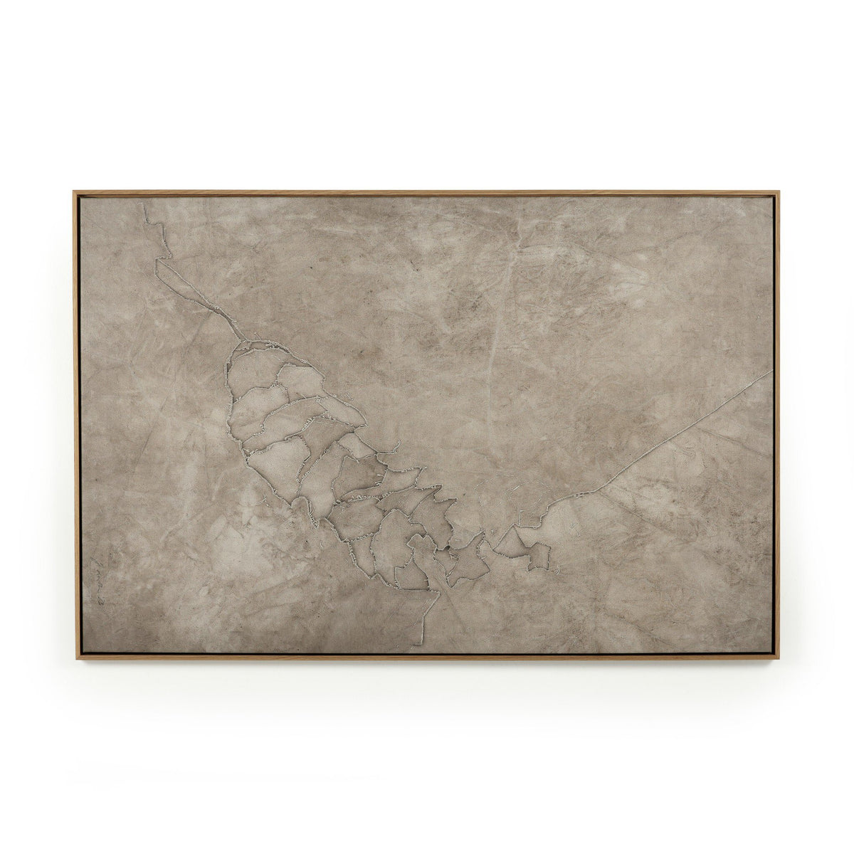 Pinecorn II by Kimmy Quillin - Vertical Grain White Oak Floater