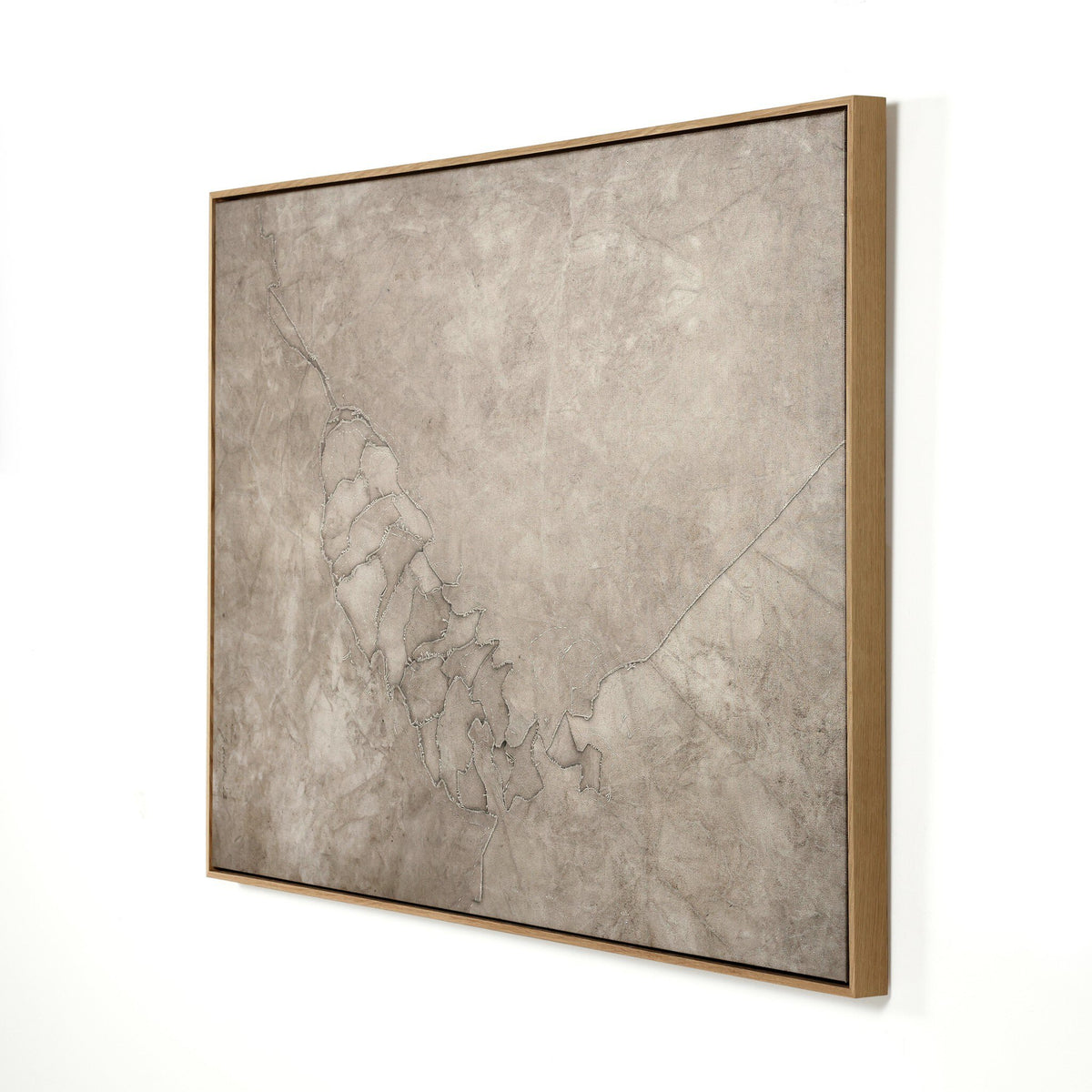 Pinecorn II by Kimmy Quillin - Vertical Grain White Oak Floater