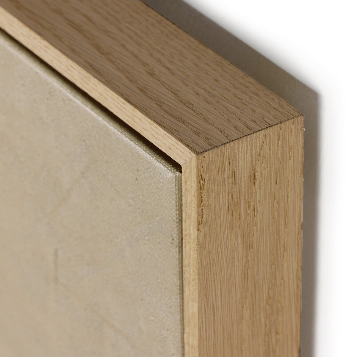 Pinecorn II Diptych by Kimmy Quillin - Vertical Grain White Oak Floater