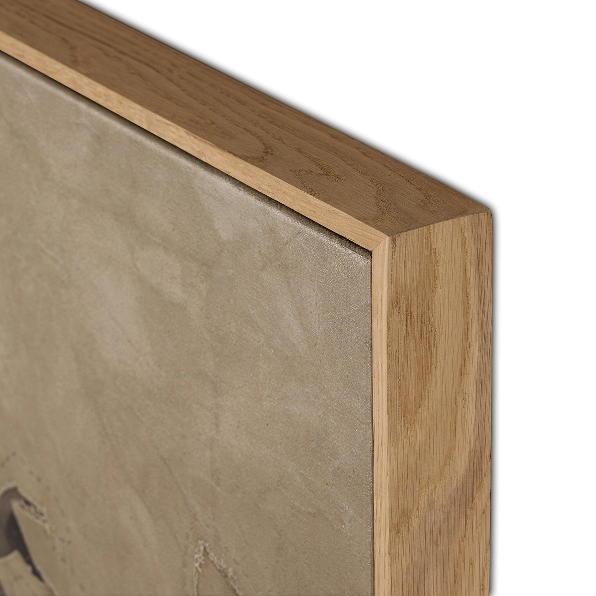 Pinecorn III Diptych by Kimmy Quillin - Vertical Grain White Oak Floater
