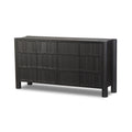 Ezri 4 Door Sideboard - Black Oak