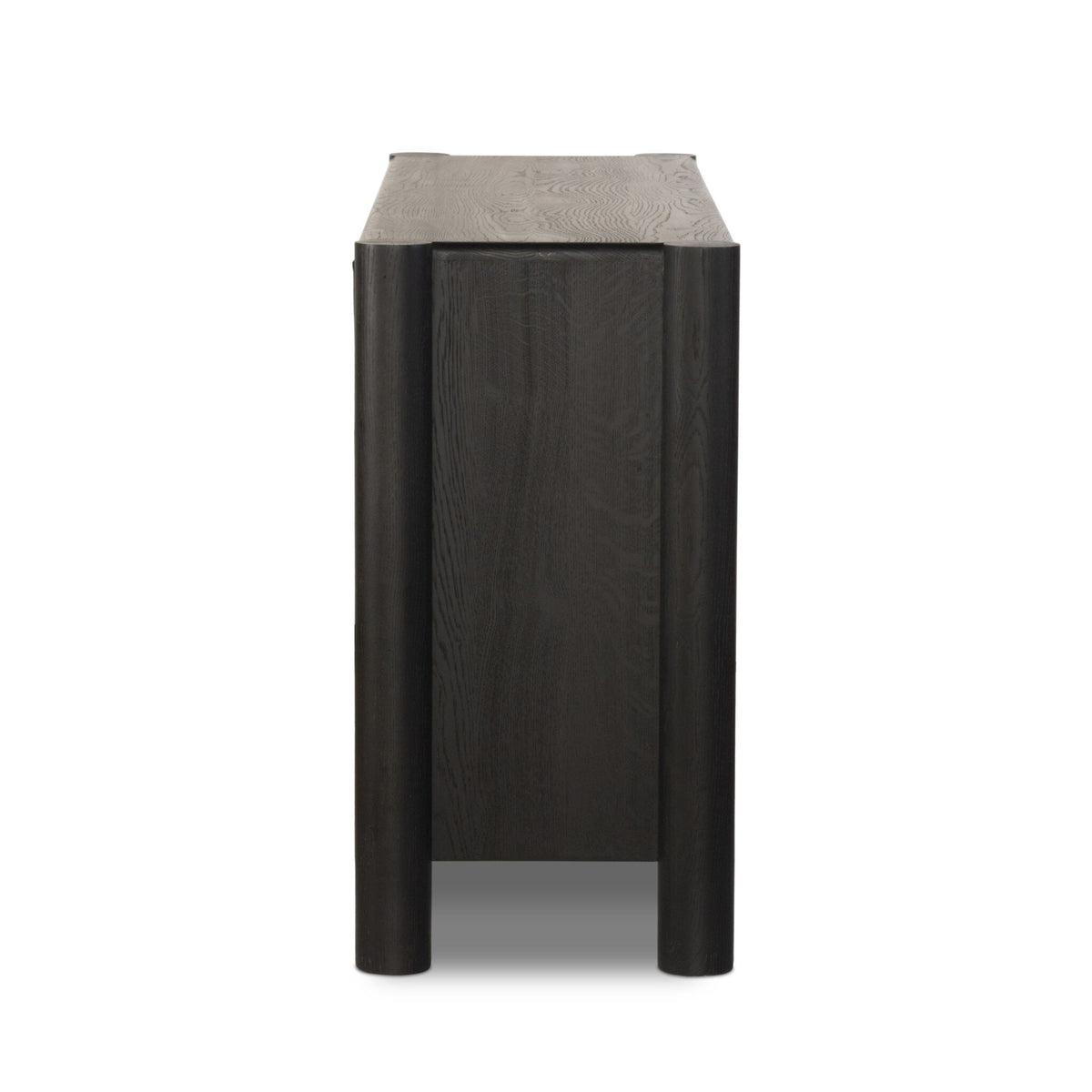 Ezri 4 Door Sideboard - Black Oak