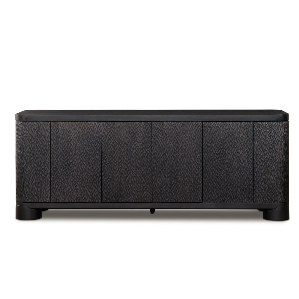 Shevall Sideboard - Black Wash