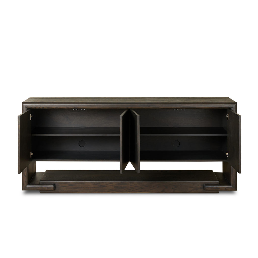 Zaki Sideboard - Smoked Black Veneer