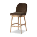 Camden Swivel Bar + Counter Stool - Surrey Mink