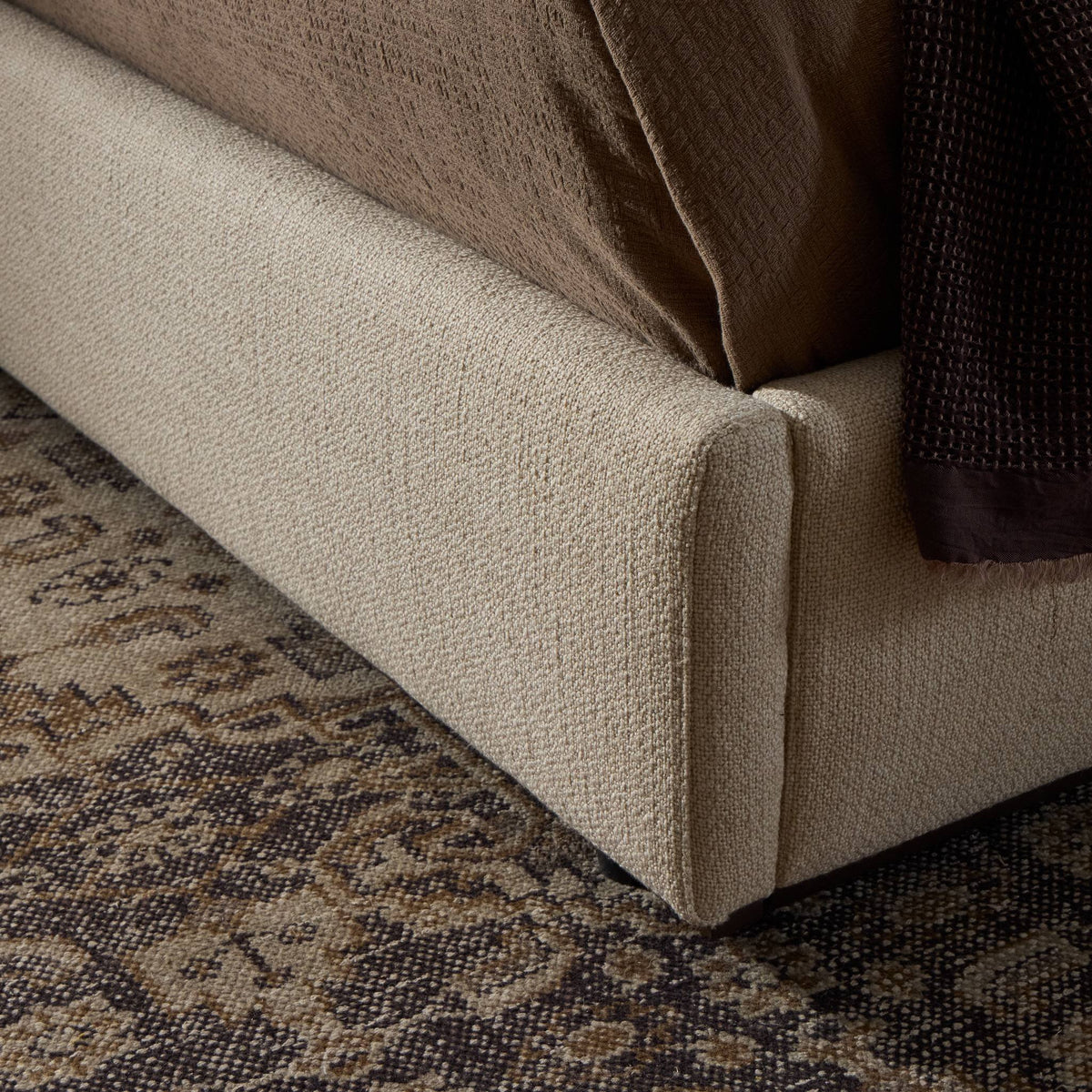 Colt Platform Bed - Irving Flax
