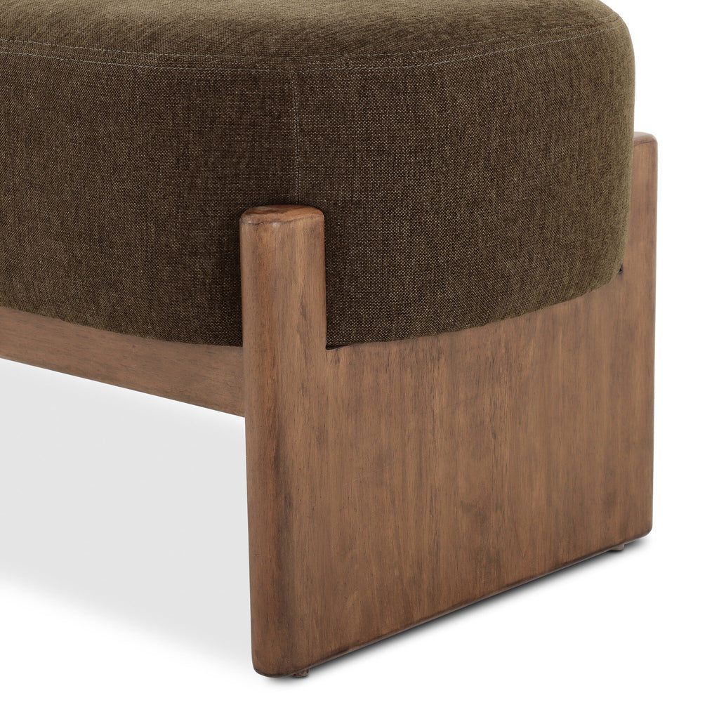 Kirby Accent Bench - Sutton Olive