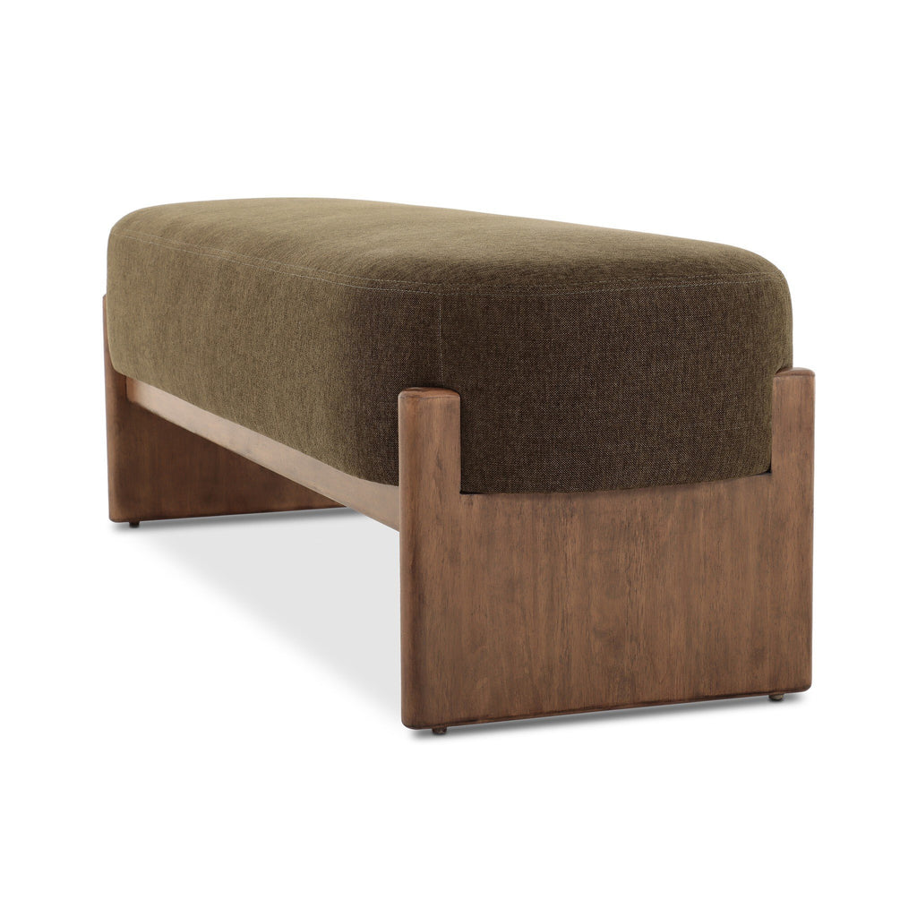 Kirby Accent Bench - Sutton Olive