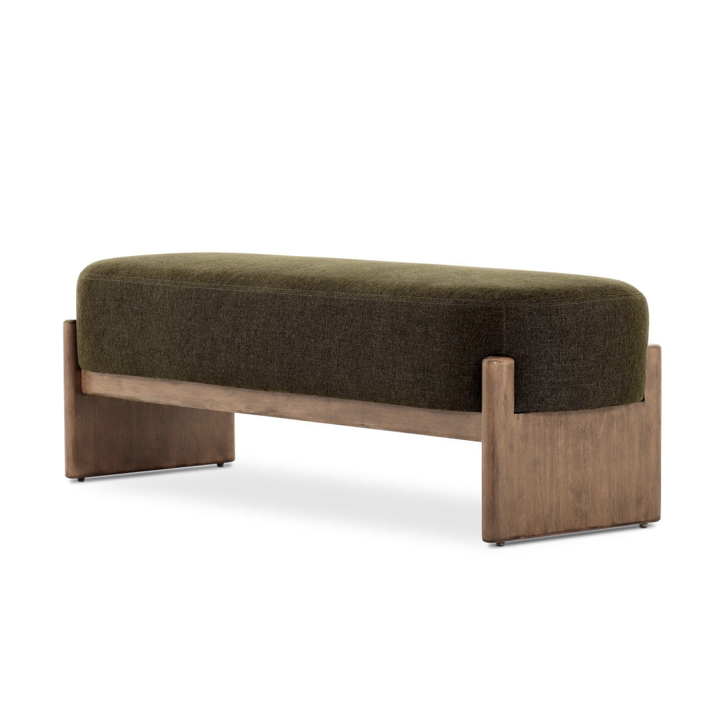 Kirby Accent Bench - Sutton Olive
