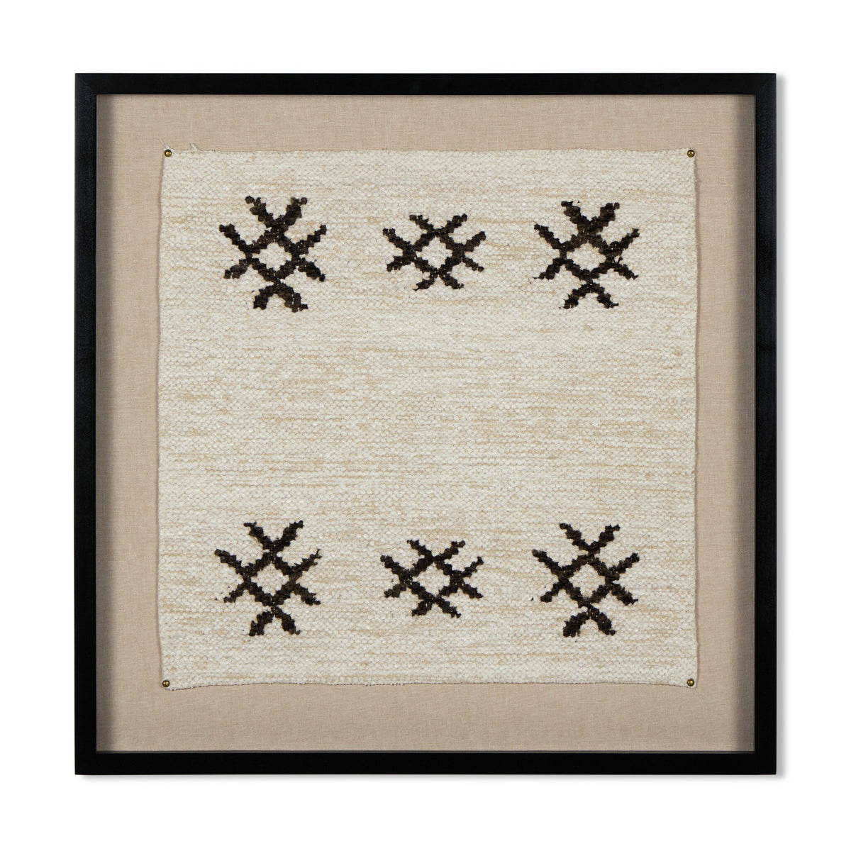 Ankara Textile I by FH Art Studio - Black 1.5 Maple