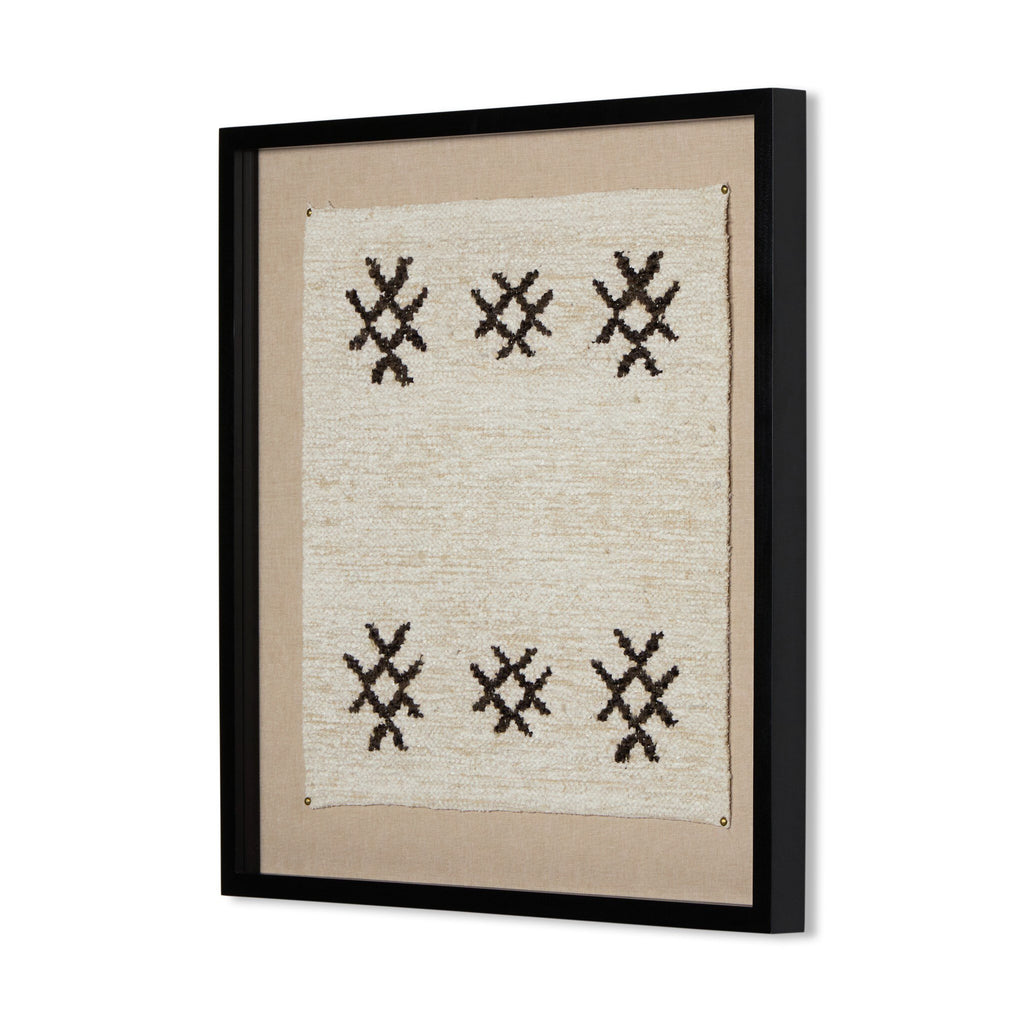 Ankara Textile I by FH Art Studio - Black 1.5 Maple