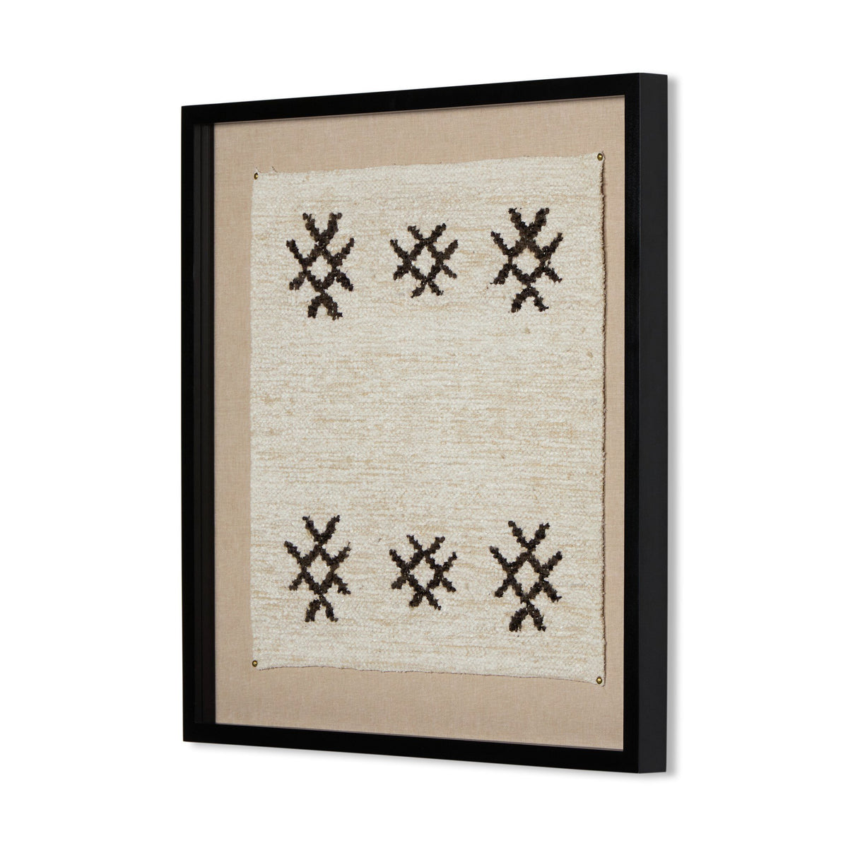 Ankara Textile I by FH Art Studio - Black 1.5 Maple