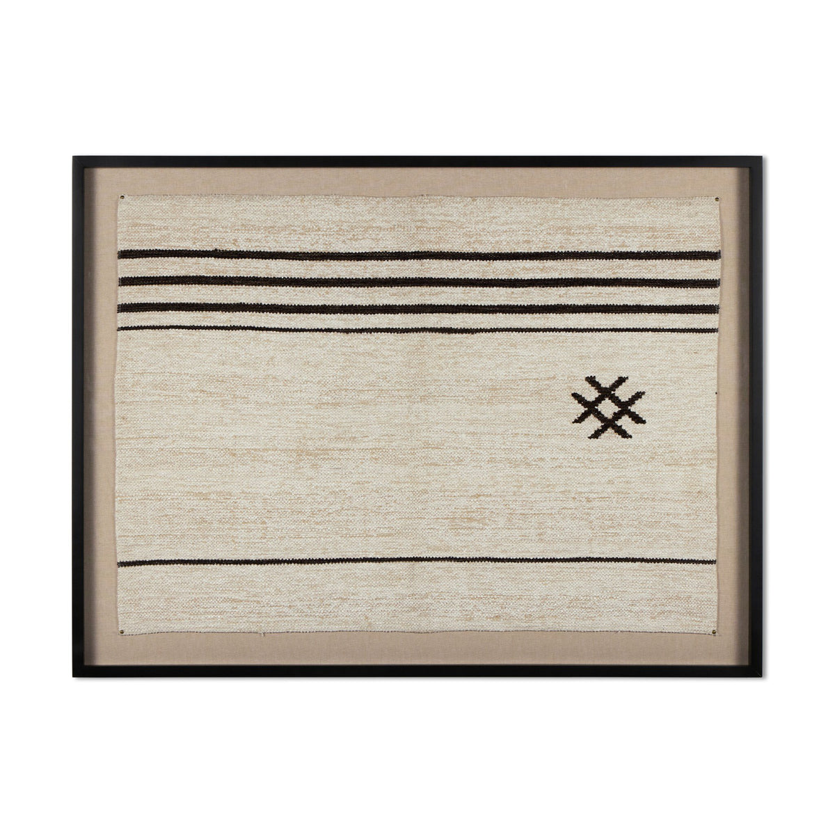Ankara Textile II by FH Art Studio - Black 2.5 Maple