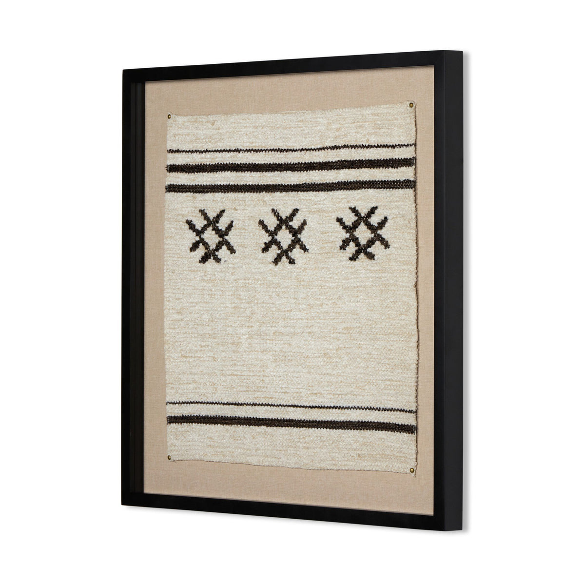 Ankara Textile III by FH Art Studio - Black 1.5 Maple