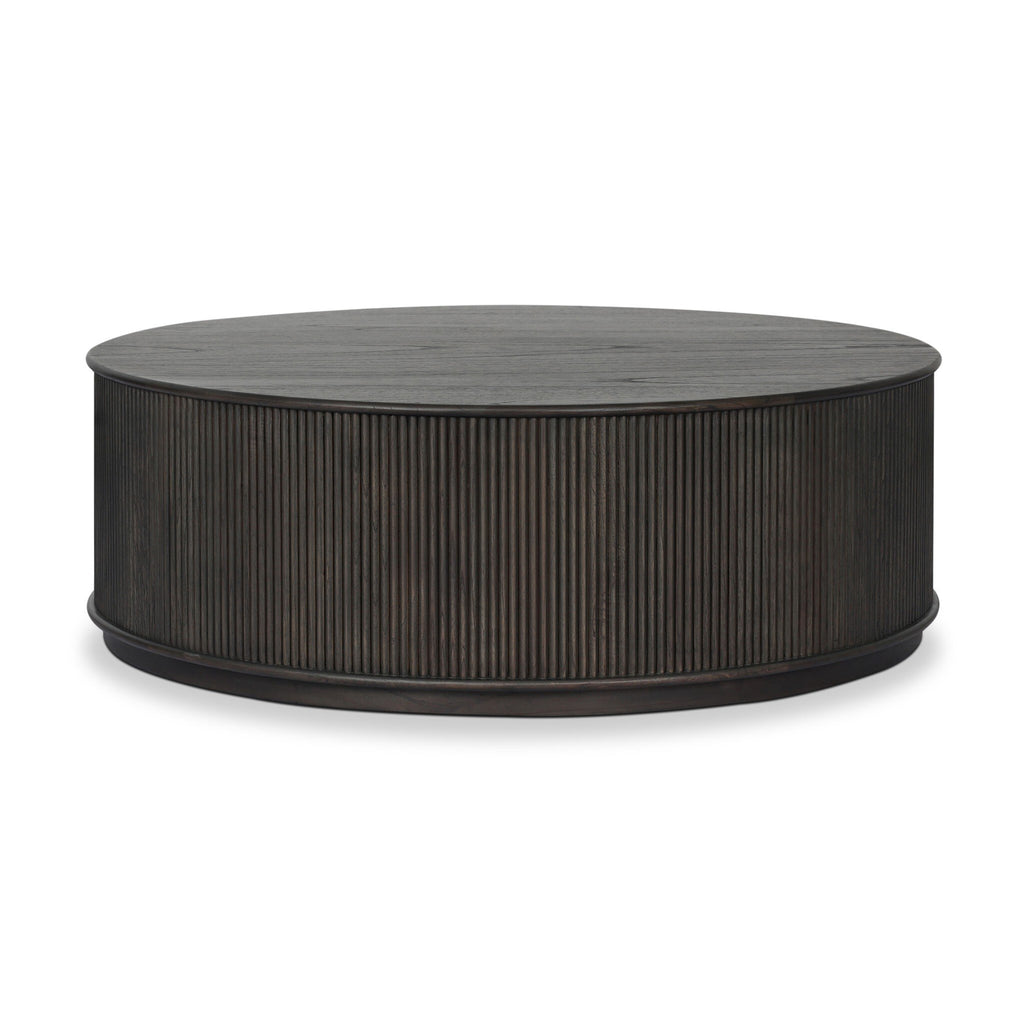 Ona Coffee Table - Smoked Black Mindi Veneer