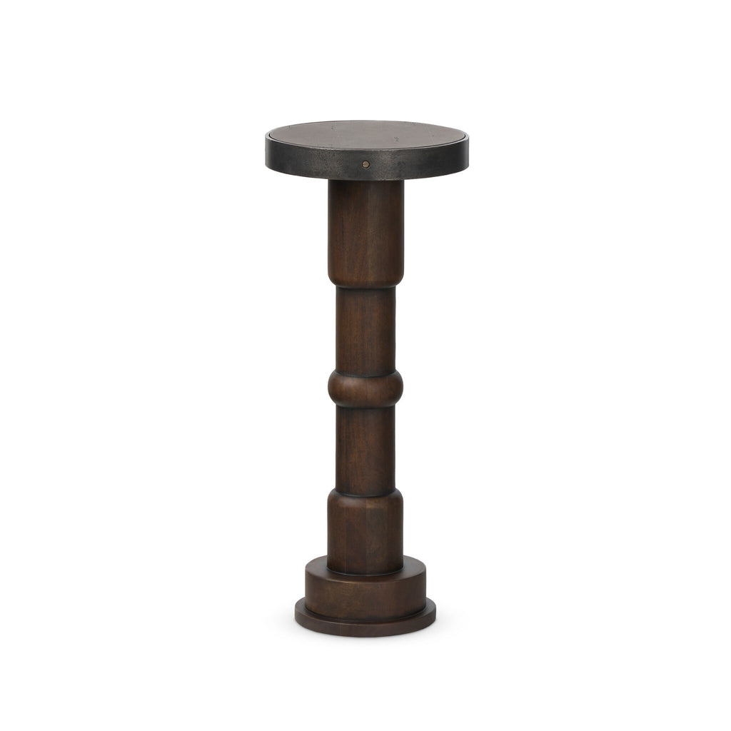Mizu End Table - Aged Belgium Bleach