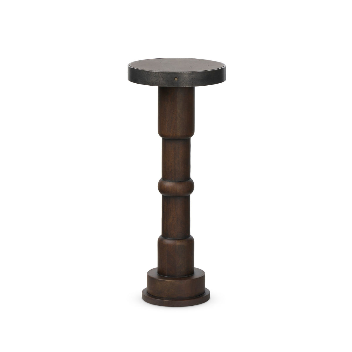 Mizu End Table - Aged Belgium Bleach