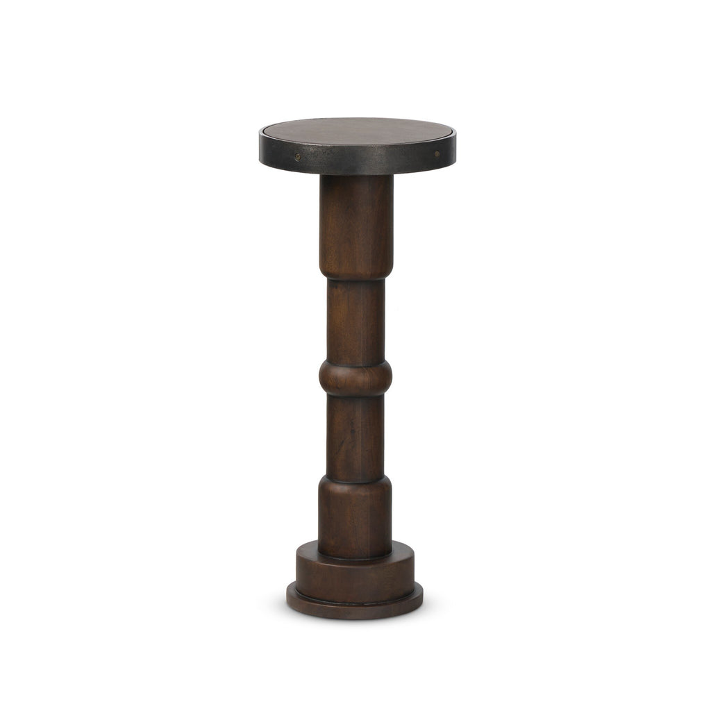 Mizu End Table - Aged Belgium Bleach
