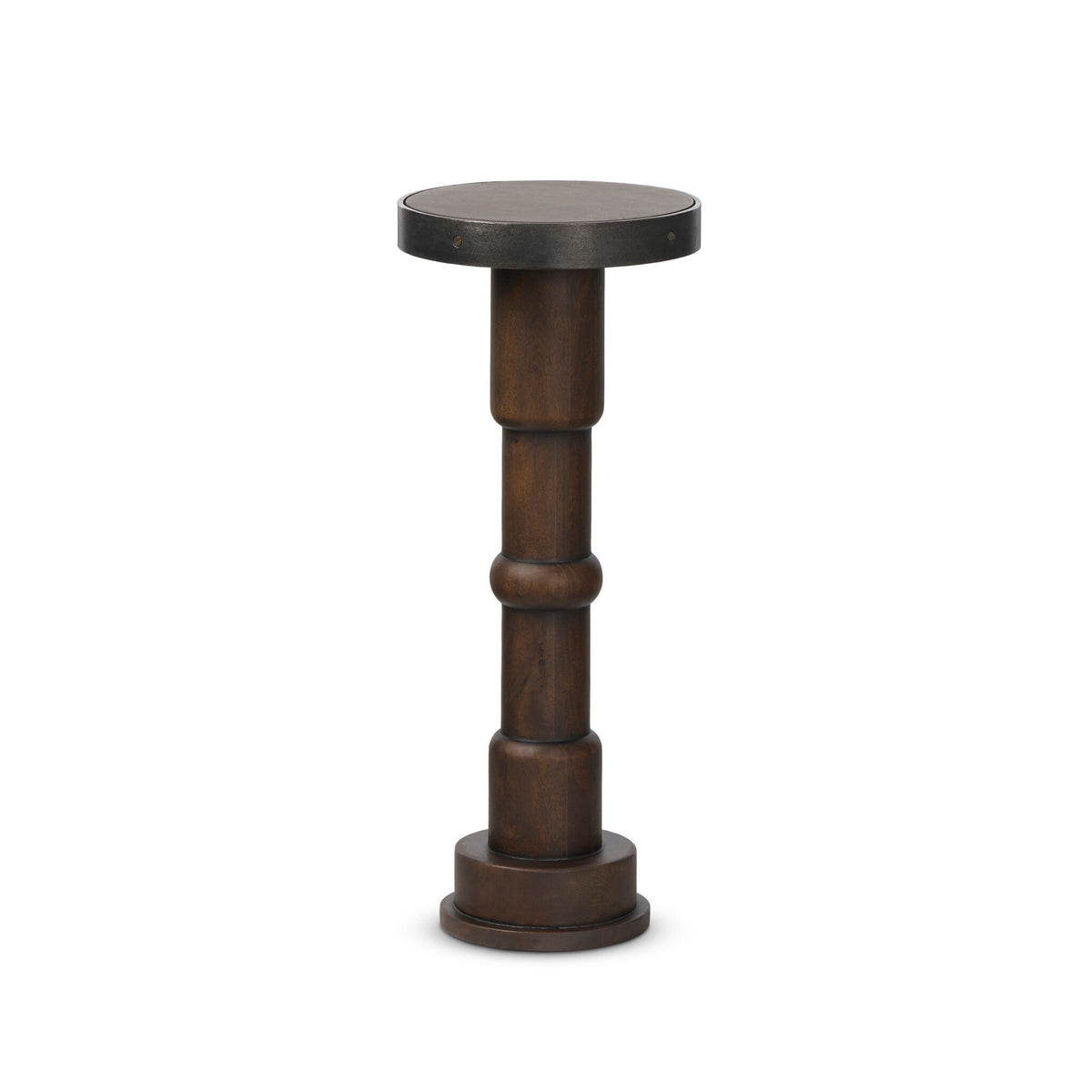 Mizu End Table - Aged Belgium Bleach