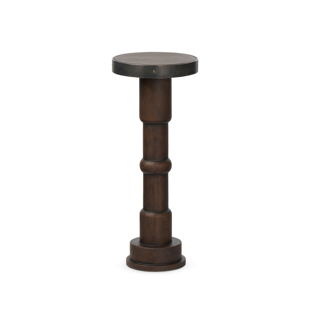 Mizu End Table - Aged Belgium Bleach