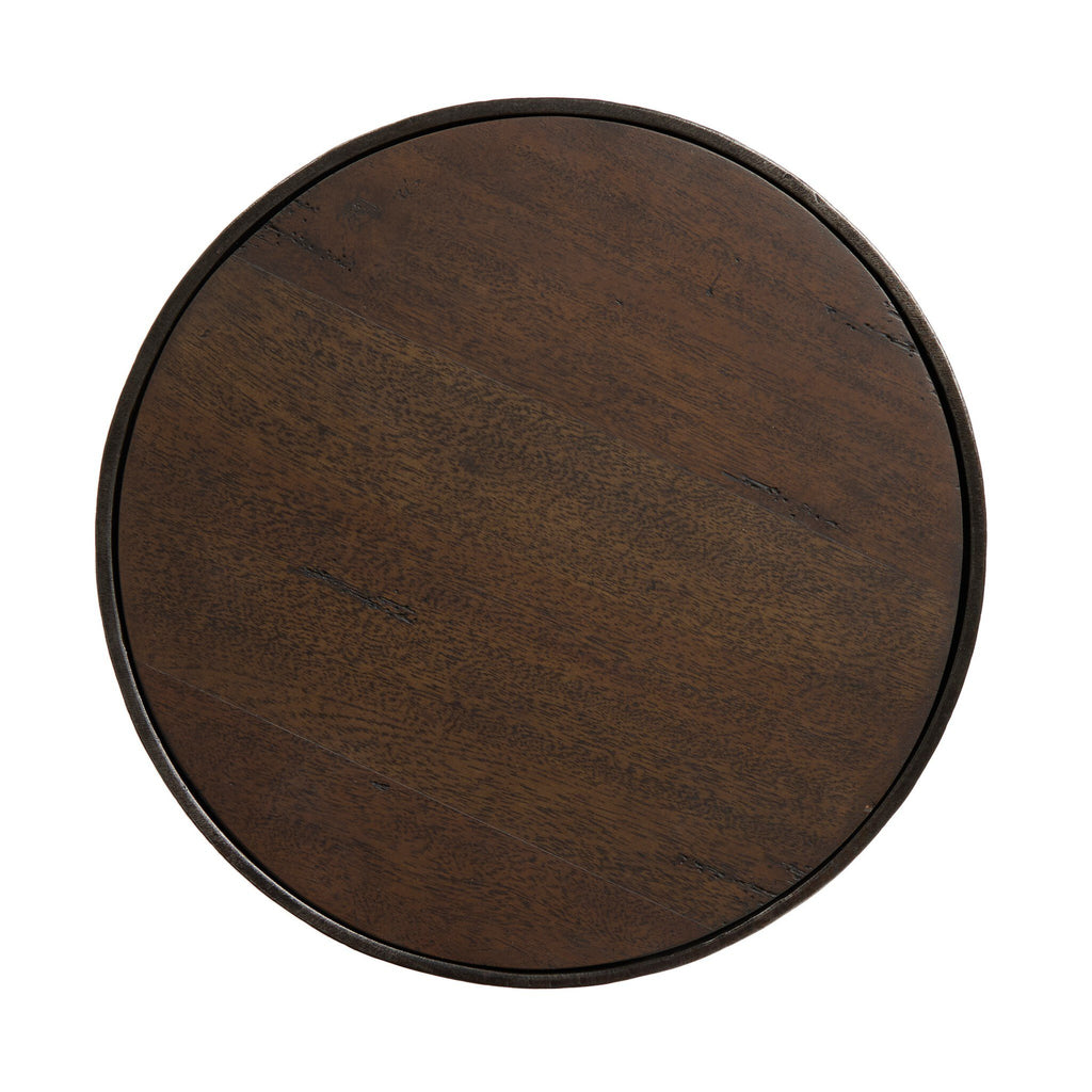 Mizu End Table - Aged Belgium Bleach