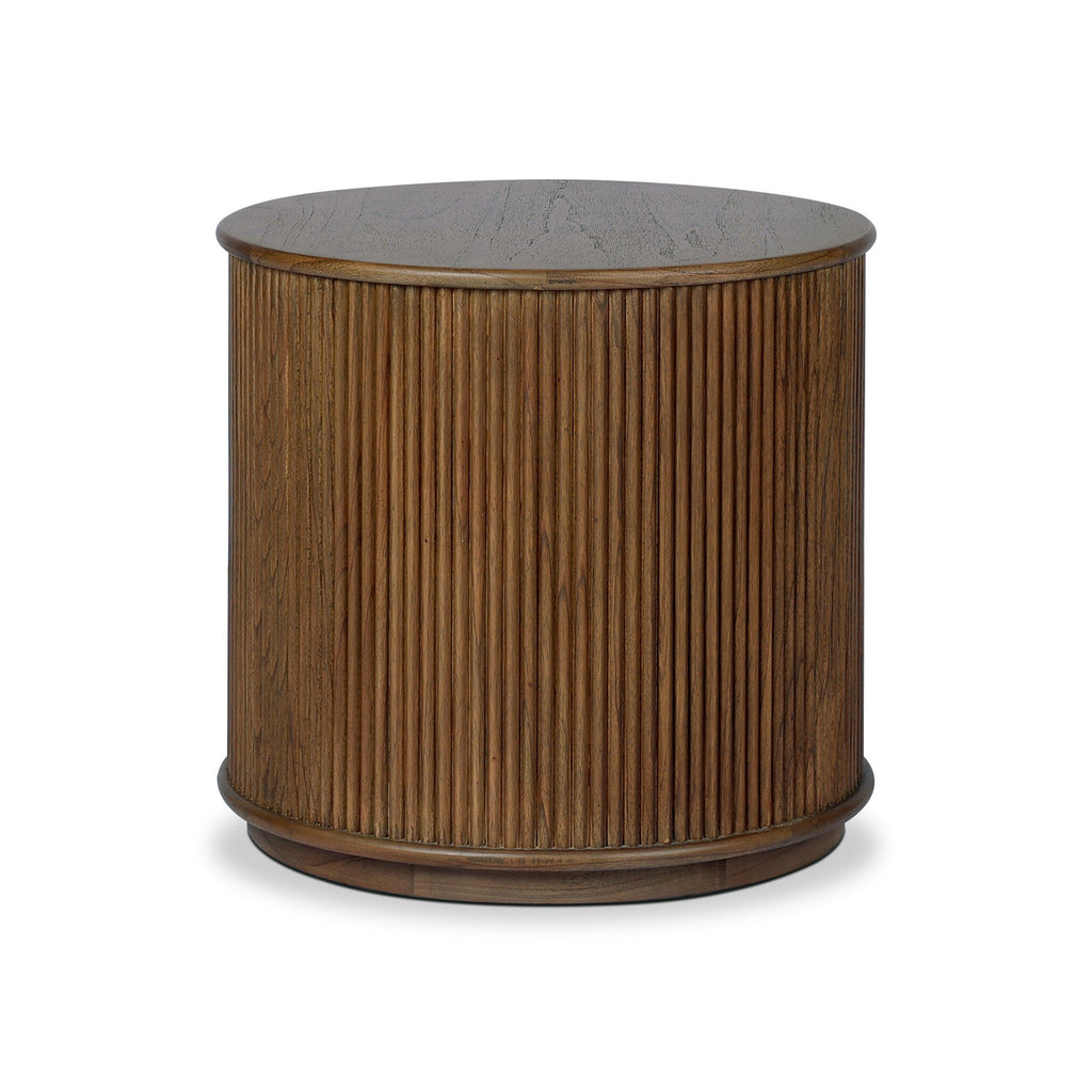 Ona End Table - Amber Mindi Veneer