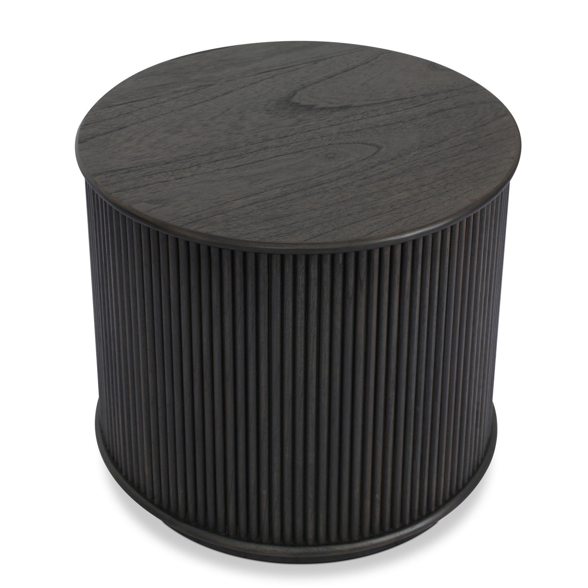 Ona End Table - Smoked Black Mindi Veneer
