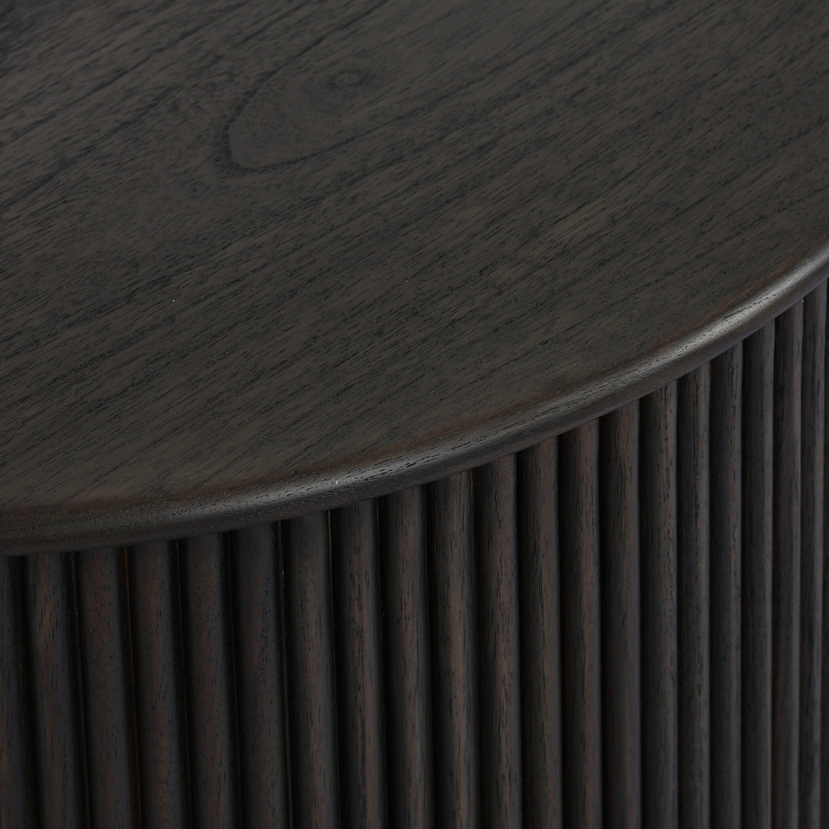 Ona End Table - Smoked Black Mindi Veneer