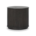 Ona End Table - Smoked Black Mindi Veneer