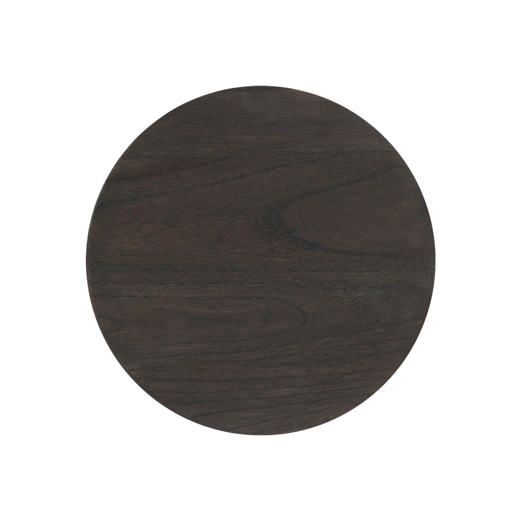 Ona End Table - Smoked Black Mindi Veneer