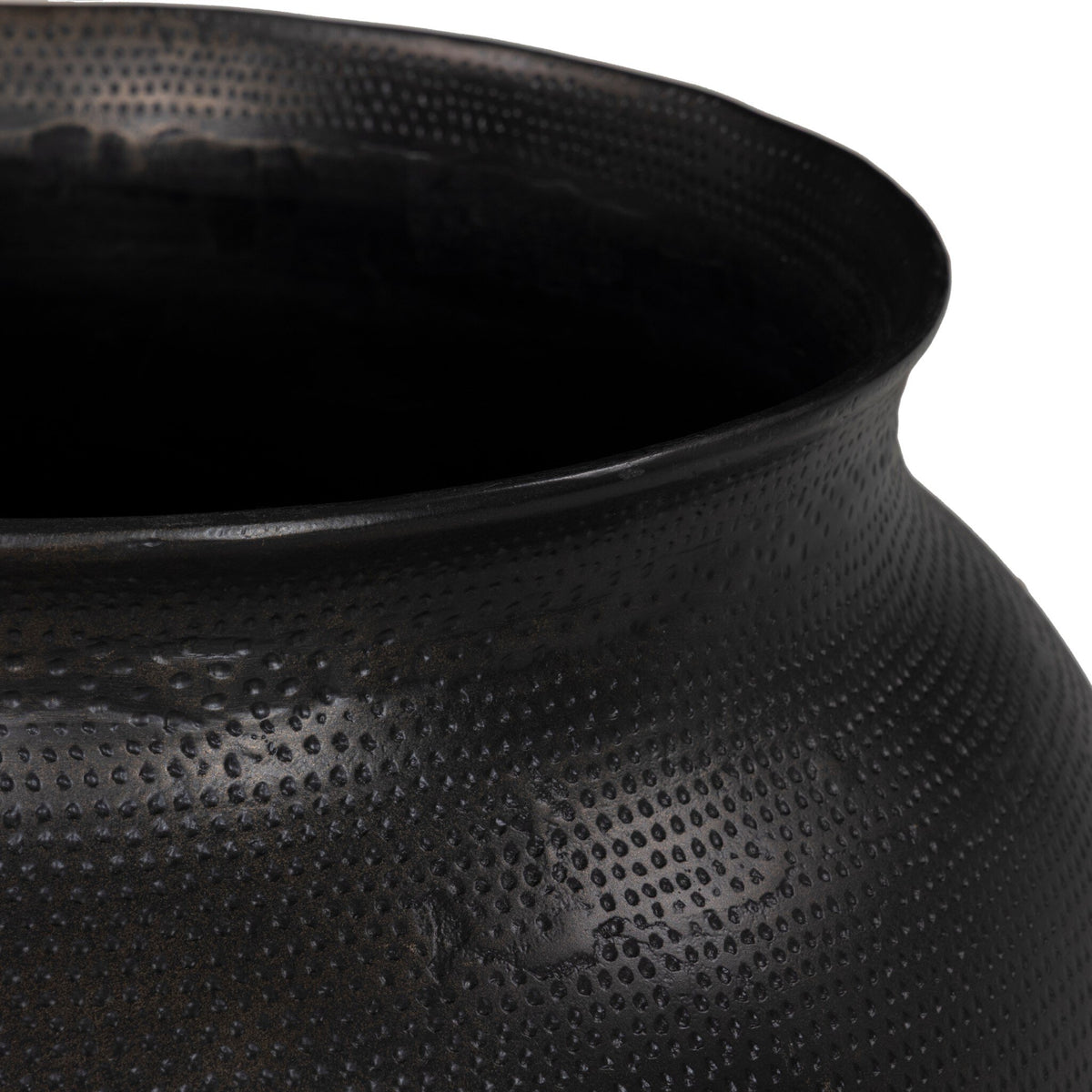 Kavya Planter - Hammered Antique Bronze