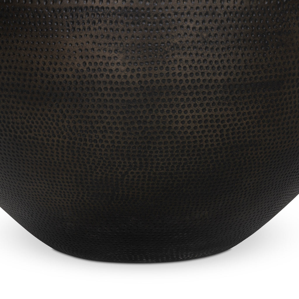 Kavya Planter - Hammered Antique Bronze