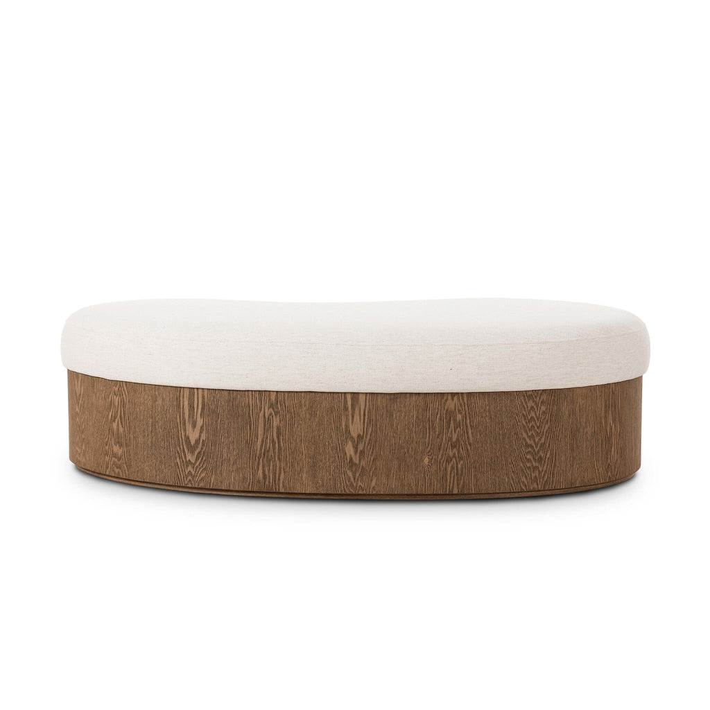 Celeste Cocktail Ottoman - Crypton Nomad Snow