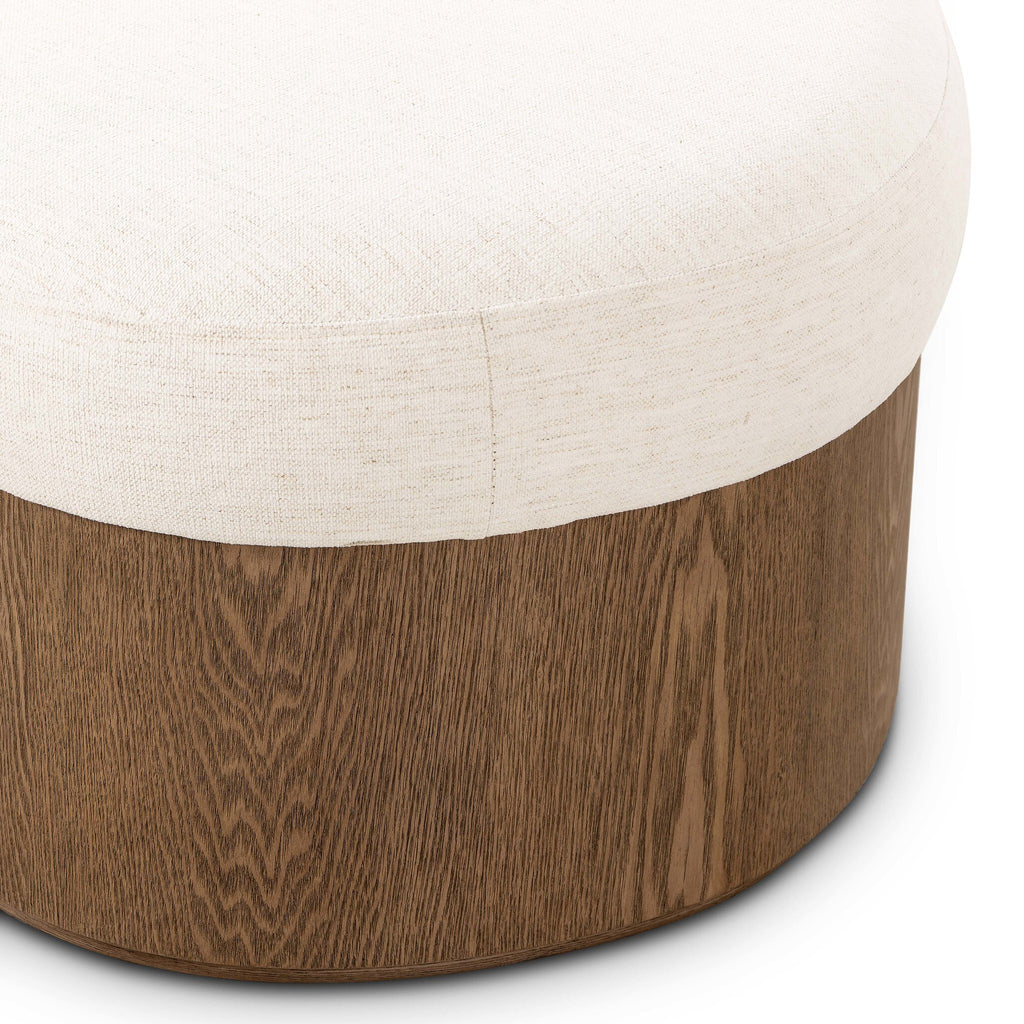 Celeste Cocktail Ottoman - Crypton Nomad Snow