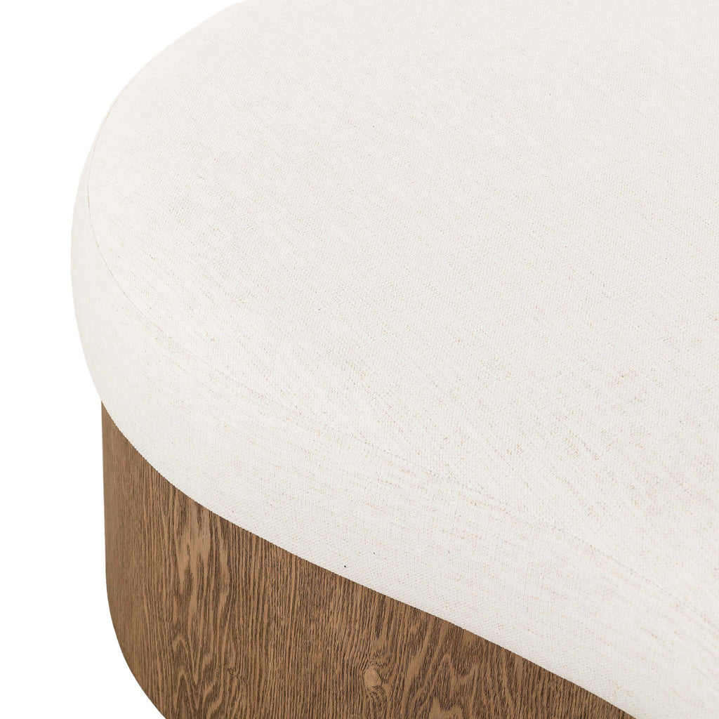 Celeste Cocktail Ottoman - Crypton Nomad Snow