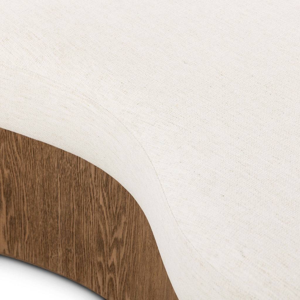 Celeste Cocktail Ottoman - Crypton Nomad Snow
