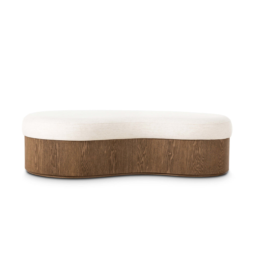Celeste Cocktail Ottoman - Crypton Nomad Snow
