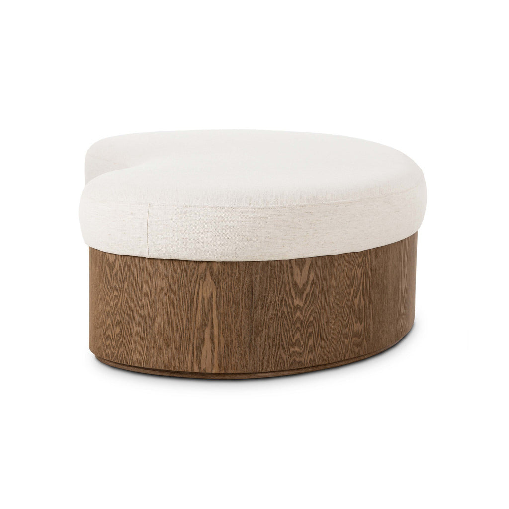 Celeste Cocktail Ottoman - Crypton Nomad Snow