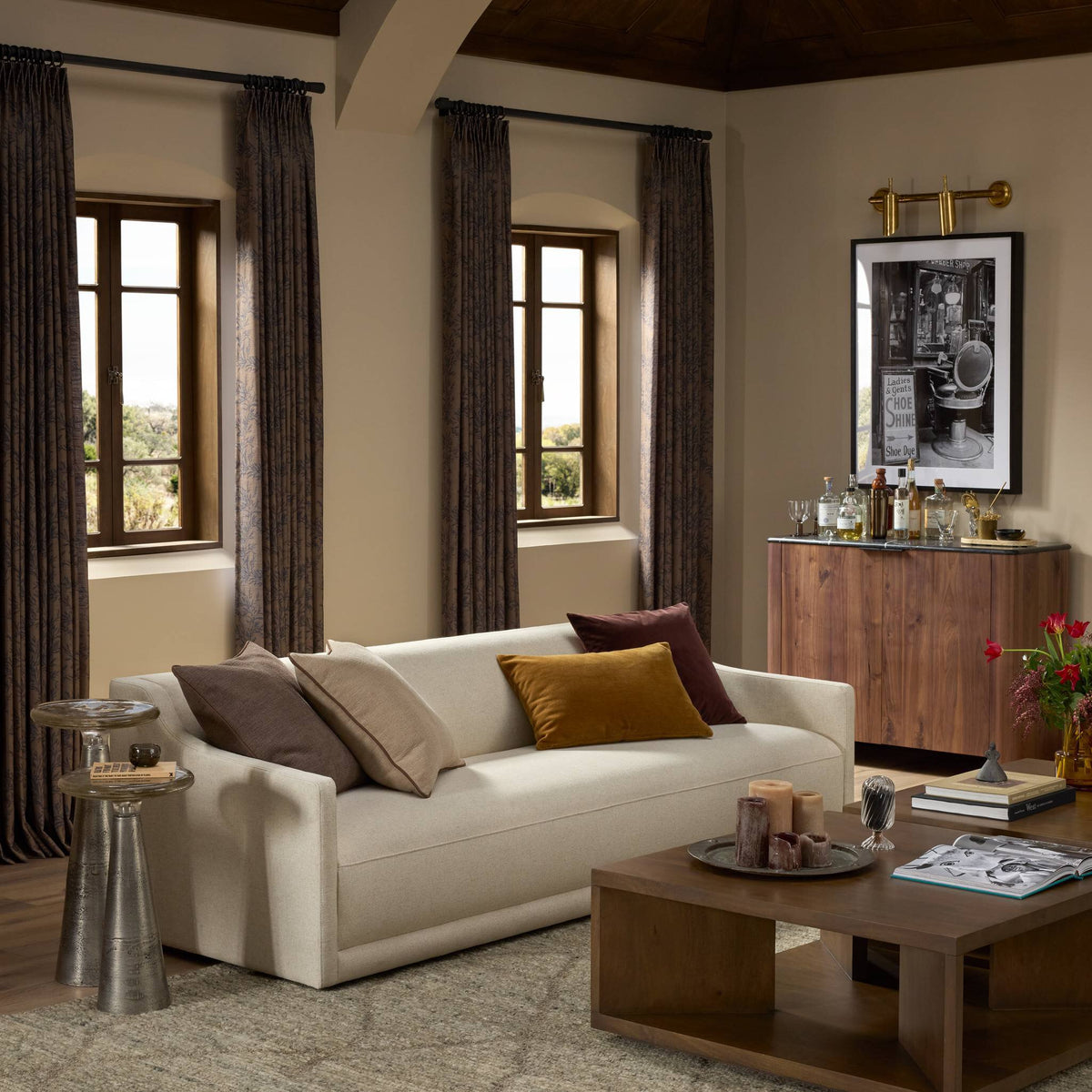 Gianna Sofa- 95" - Antwerp Natural