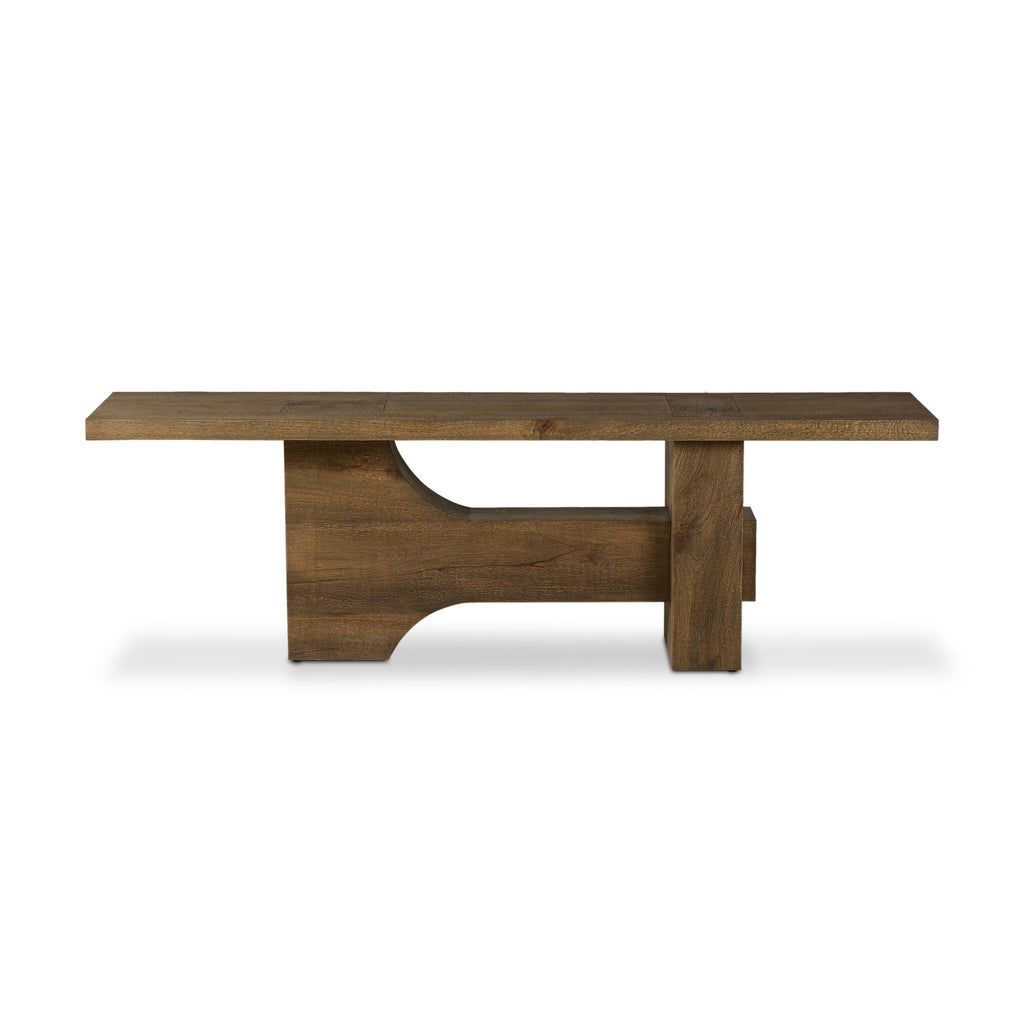 Bia Console Table - Rustic Brown