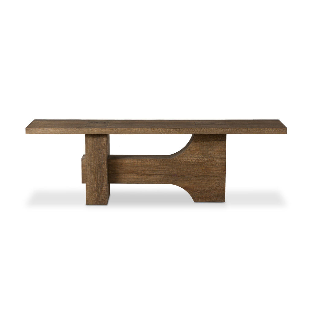 Bia Console Table - Rustic Brown