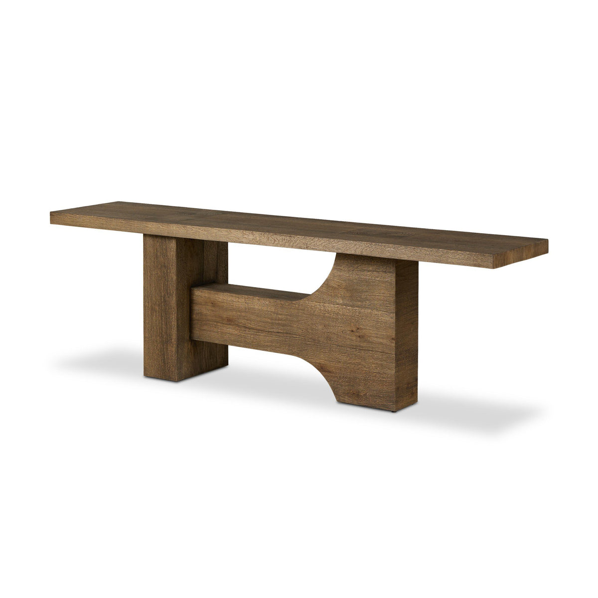 Bia Console Table - Rustic Brown