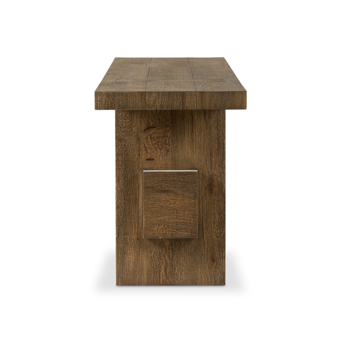 Bia Console Table - Rustic Brown