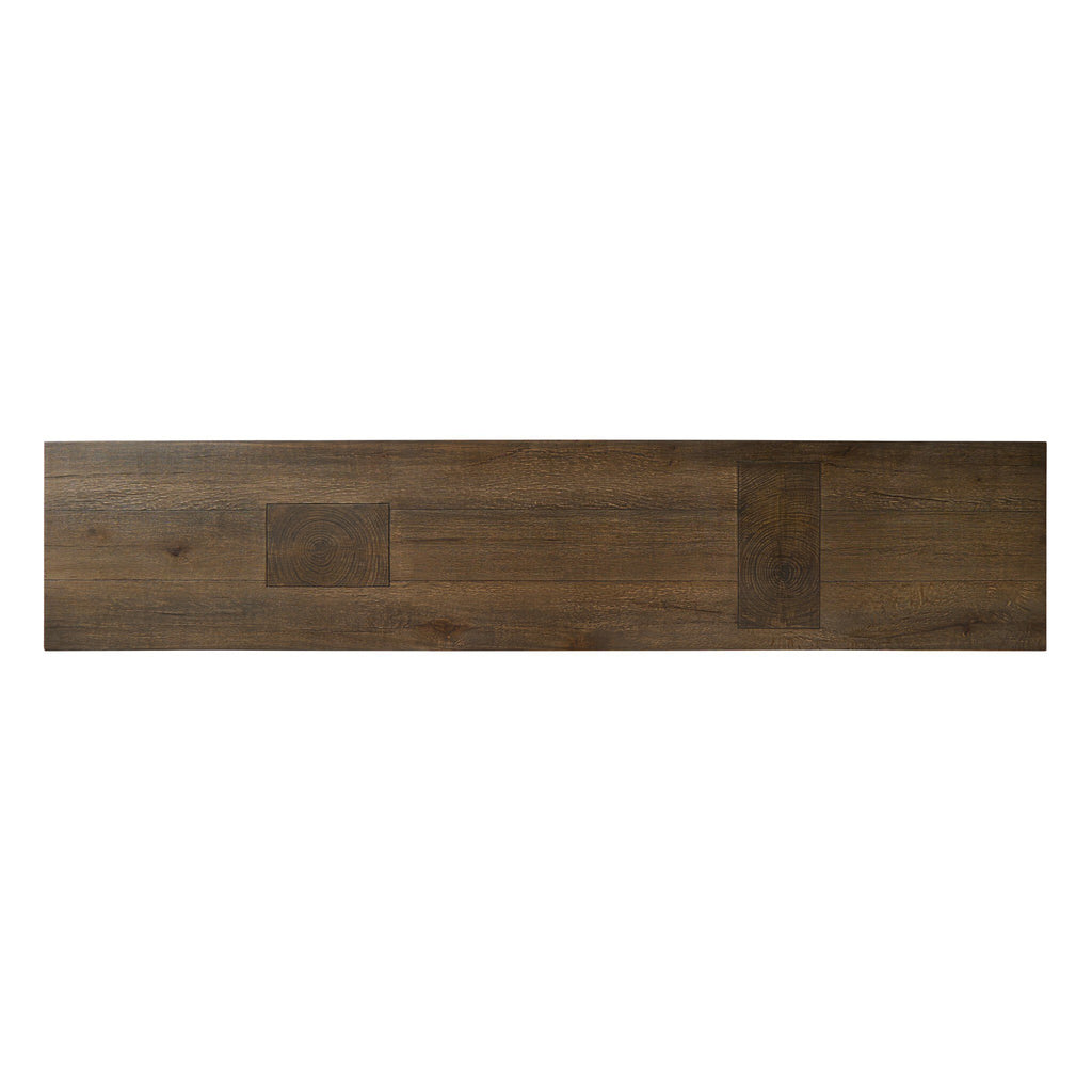 Bia Console Table - Rustic Brown